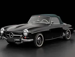 Schwarz Gebraucht 1959 Mercedes 190 Cabrio | 220.000 €
