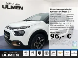 Weiß Gebraucht 2023 Citroën C3 PureTech Kleinwagen | 13.450 € (Guter Preis)