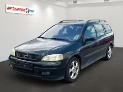 Schwarz Gebraucht 2002 Opel Astra Elegance Kombi | 349 € (Superpreis)