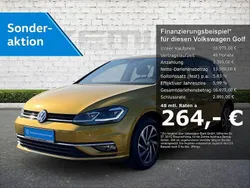 Gelb Gebraucht 2018 VW Golf VII Join Limousine | 16.975 € (Fairer Preis)