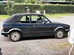 Blau Gebraucht 1989 VW Golf Cabriolet Cabrio | 7.000 €