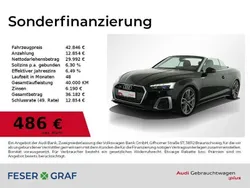 Mythosschwarz metallic Gebraucht 2022 Audi A5 Cabriolet S-Line Cabrio | 42.846 € (Fairer Preis)
