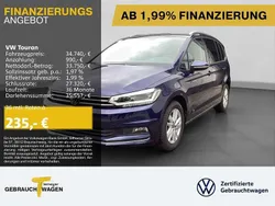 Blau Gebraucht 2024 VW Touran Move Van / Kleinbus | 34.740 € (Guter Preis)