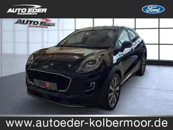 Obsidianschwarz (metallic) Gebraucht 2023 Ford Puma Titanium X SUV | 18.880 € (Fairer Preis)