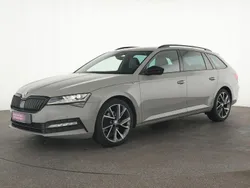 Steel grau Gebraucht 2020 Skoda Superb SportLine Limousine | 25.466 € (Fairer Preis)