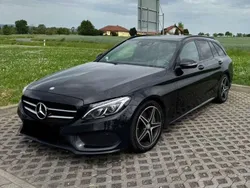 Schwarz Gebraucht 2016 Mercedes C300 AMG line Kombi | 25.650 € (Teuer)