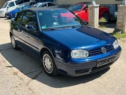 Blau Gebraucht 1999 VW Golf Cabriolet Highline Cabrio | 1.650 € (Superpreis)