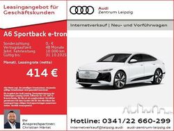 Gletscherweiß metallic Gebraucht 2025 Audi A6 e-tron Ambiente Limousine | 52.990 € (Guter Preis)