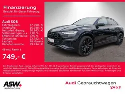 Mythosschwarz metallic Gebraucht 2022 Audi SQ8 Ambiente SUV | 67.790 € (Superpreis)
