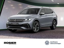 Grau / platinum grey Gebraucht 2024 VW Tiguan Allspace R-line SUV | 47.440 € (Teuer)
