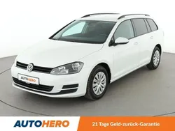 Weiß Gebraucht 2014 VW Golf VII Trendline Kombi | 9.970 € (Fairer Preis)