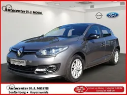 Grau schwarz Gebraucht 2015 Renault Mégane III LIMITED Limousine | 8.950 € (Fairer Preis)