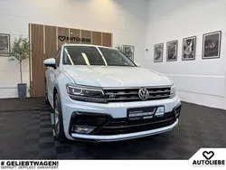 Oryxweiß perlmutteffekt Gebraucht 2017 VW Tiguan R-line SUV | 25.890 € (Guter Preis)