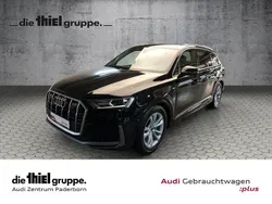 Schwarz Gebraucht 2022 Audi Q7 S-Line SUV | 60.990 € (Etwas zu teuer)