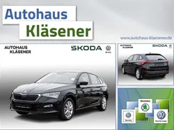 Schwarz Gebraucht 2024 Skoda Scala Ambition Kleinwagen | 21.470 € (Etwas zu teuer)