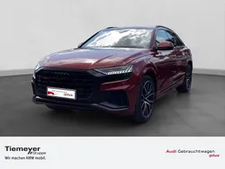 Rot Gebraucht 2021 Audi Q8 S-Line SUV | 69.640 € (Teuer)
