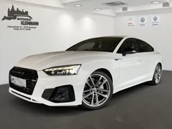 Weiß Gebraucht 2021 Audi A5 Sportback S-Line Limousine | 39.900 € (Teuer)