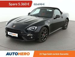Colore esterno (jet black) Gebraucht 2018 Abarth 124 Spider Cabrio | 27.330 € (Fairer Preis)