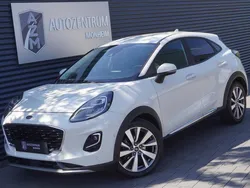 Metropolisweiß metallic Gebraucht 2021 Ford Puma Titanium X SUV | 18.990 € (Guter Preis)