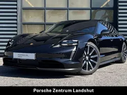 Schwarz Gebraucht 2022 Porsche Taycan Sport Turismo Limousine | 69.790 € (Etwas zu teuer)