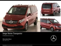 Hyazinthrot metallic Gebraucht 2024 Mercedes V220 Edition Van / Kleinbus | 52.990 € (Guter Preis)