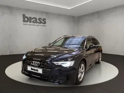 Mythosschwarz metallic Gebraucht 2024 Audi A6 S-Line Kombi | 65.800 €