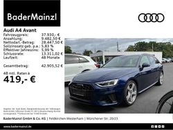 Blau Gebraucht 2022 Audi A4 S-Line Kombi | 37.930 € (Fairer Preis)