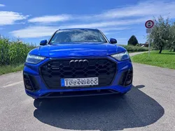 Blau Gebraucht 2021 Audi Q5 S-Line SUV | 40.900 € (Etwas zu teuer)