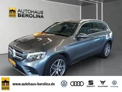 Grau Gebraucht 2016 Mercedes GLC250 AMG line SUV | 24.444 € (Fairer Preis)