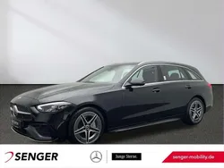 Schwarz Gebraucht 2024 Mercedes C300 AMG Kombi | 42.376 € (Superpreis)
