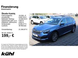 Titanblau metallic Gebraucht 2022 Skoda Kamiq Clever SUV | 19.290 € (Fairer Preis)