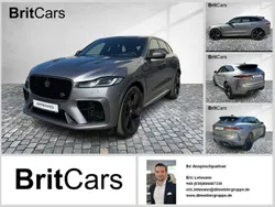 Grau (metallic) Gebraucht 2022 Jaguar F-Pace SVR SUV | 69.450 € (Etwas zu teuer)