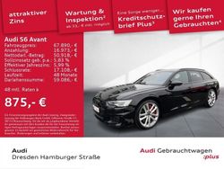 Brillantschwarz Gebraucht 2023 Audi S6 Ambiente Kombi | 70.980 €
