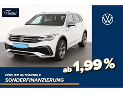 Weiss Gebraucht 2024 VW Tiguan Allspace R-line SUV | 46.440 € (Etwas zu teuer)