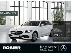 Weiss / polarweiß Gebraucht 2024 Mercedes C180 Advanced Kombi | 35.549 € (Fairer Preis)