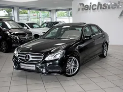 Schwarz Gebraucht 2016 Mercedes E220 AMG Limousine | 24.980 € (Etwas zu teuer)