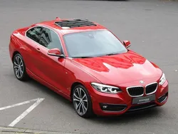 Melbourne rot metallic Gebraucht 2018 BMW 230 Sport Line Coupé | 22.990 € (Superpreis)