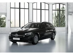 Schwarz Gebraucht 2022 Mercedes C220 Advanced Limousine | 26.894 € (Superpreis)