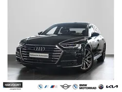 Mythosschwarz metallic Gebraucht 2022 Audi A8 Ambiente Limousine | 59.980 € (Fairer Preis)