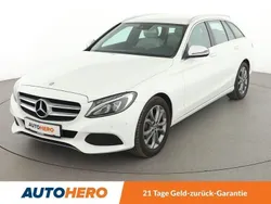 Weiß Gebraucht 2017 Mercedes C180 Avantgarde Kombi | 19.460 € (Fairer Preis)