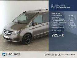 Grau Gebraucht 2018 Mercedes V250 Edition Van / Kleinbus | 40.990 € (Guter Preis)