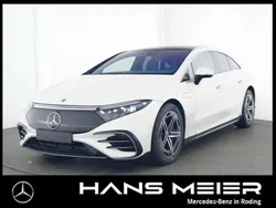 Weiß Gebraucht 2023 Mercedes EQS450+ AMG Limousine | 60.480 € (Fairer Preis)