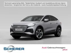 Silber Gebraucht 2022 Audi Q4 Sportback e-tron Basis SUV | 26.490 € (Etwas zu teuer)