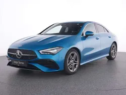 Metalliclack hyperblau Gebraucht 2023 Mercedes CLA200 AMG Coupé | 35.885 € (Fairer Preis)