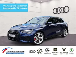 Navarrablau metallic Gebraucht 2022 Audi A3 Sportback e-tron S-Line Limousine | 30.410 € (Etwas zu teuer)