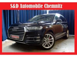 Schwarz metallic (metallic) Gebraucht 2017 Audi Q7 Design SUV | 35.499 € (Teuer)