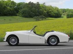Weiß Gebraucht 1959 Triumph TR3 Cabrio | 34.500 €