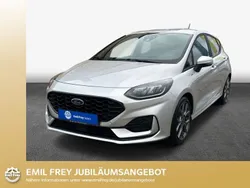 Moondust silber metallic Gebraucht 2023 Ford Fiesta ST-Line Kleinwagen | 18.250 € (Fairer Preis)
