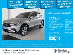 8e reflexsilber metallic Gebraucht 2022 VW Tiguan Elegance SUV | 35.350 € (Fairer Preis)