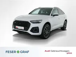 Gletscherweiß metallic Gebraucht 2023 Audi Q5 Sportback S-Line SUV | 47.750 € (Superpreis)